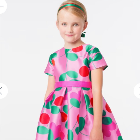 JACADI Satin dress from Paris NWT - Picture 3 of 14